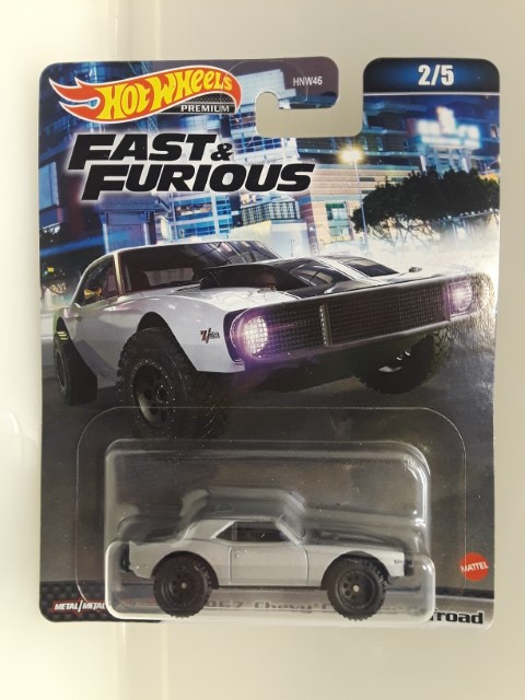 Hot Wheels Chevy Camaro Offroad 1967 Fast and Furious HNW46-956A 1/64